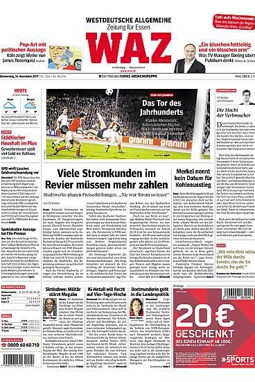 Zeitungsanzeigen online buchen