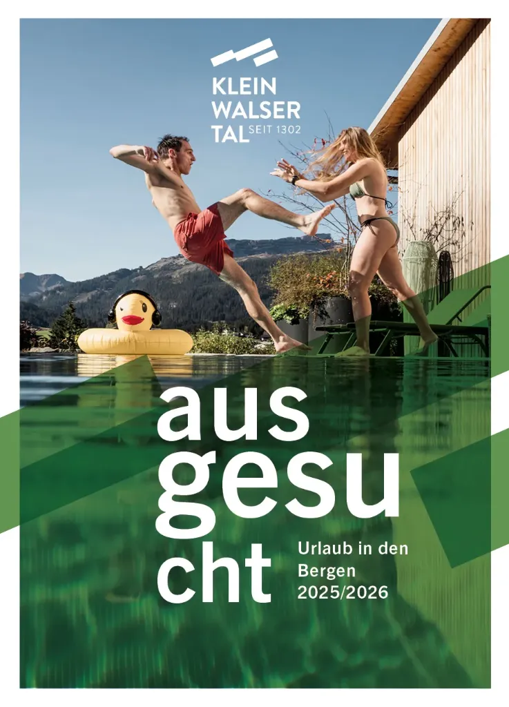 ausgesucht Kleinwalsertal  - Beilage Urlaub in den Bergen (1/1 Seite (152x215mm))