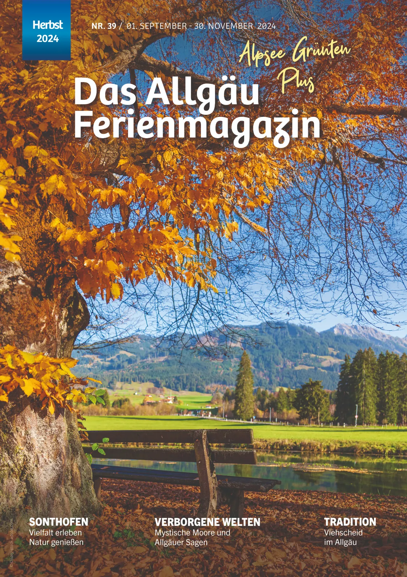 Das Allgäu Ferienmagazin - Alpsee Grünten Plus (01. Dezember, 1/1 Seite (190x267mm))