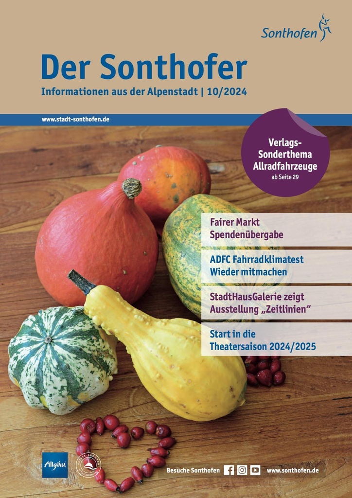 Stadtmagazin Der Sonthofer "Jobbörse" (Januar, 1/1 Seite (185x260mm))