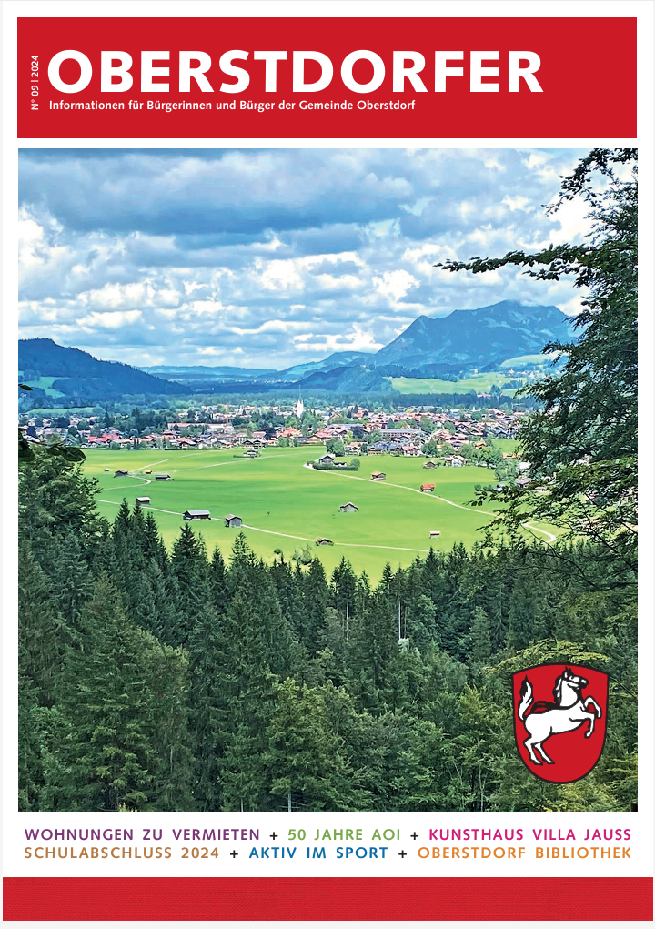 Oberstdorfer Mitteilungsblatt (Januar, 1/1 Seite (210x297mm) Randabfallend)