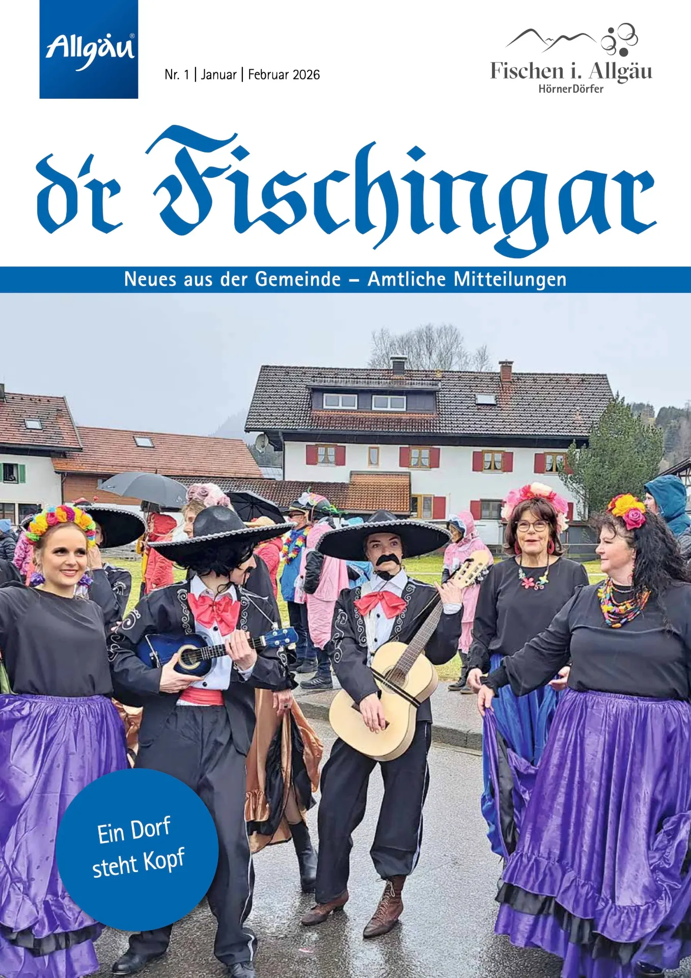 Fischingar Mitteilungsblatt (27. Februar 2026, 1/1 Seite (210x297mm) Randabfallend)