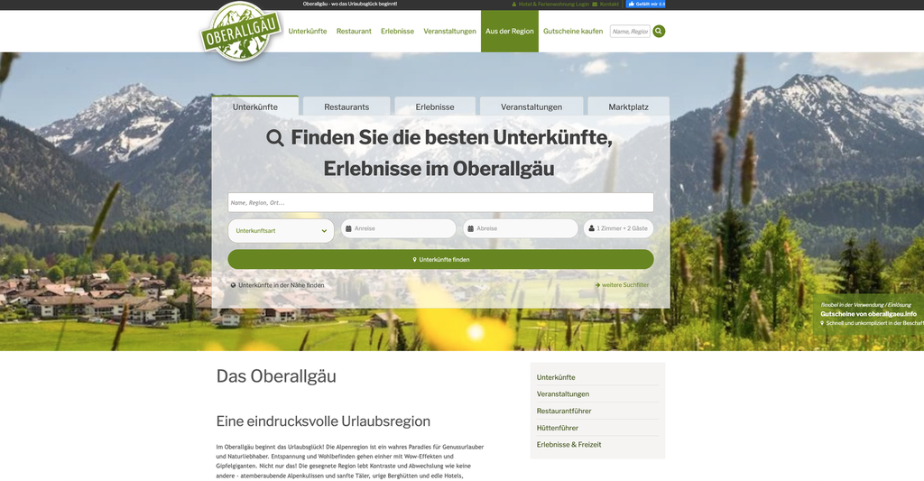 oberallgaeu.info Ads "CPC" (500 Klicks)