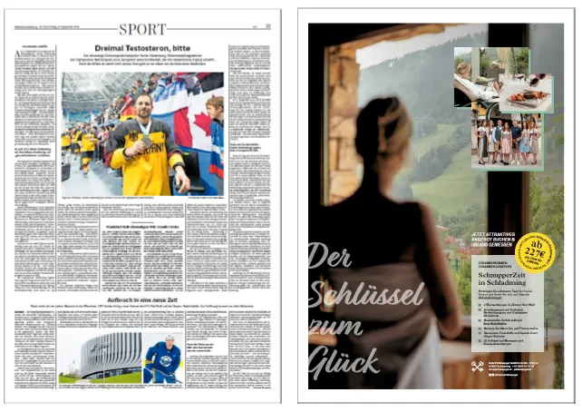 Süddeutsche Zeitung “Ganze Seite”