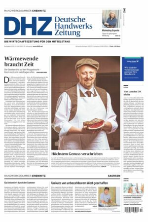 Deutsche Handwerkszeitung – Jumbostreifenanzeige