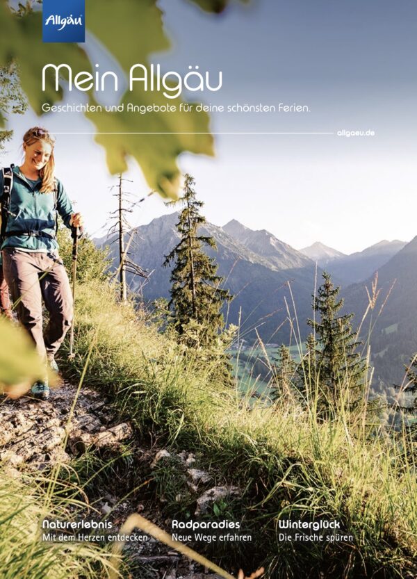 Booklet - "Mein Allgäu - Geschichten und Angebote für deine schönsten Ferien"