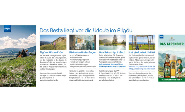 Süddeutsche Zeitung "Jumbostreifenanzeige"