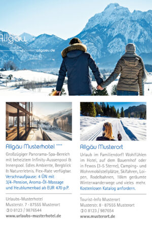 Mein Magazin Reise – Stuttgarter Zeitung "Jumbostreifenanzeige"